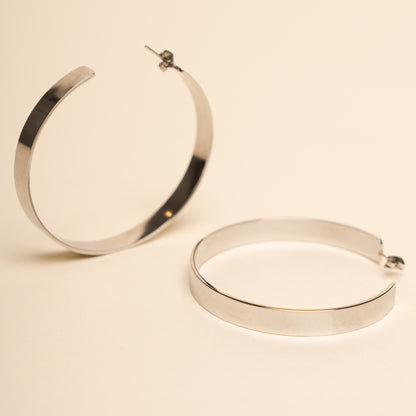 Soul Glow Hoop Eariring | Stainless Steel