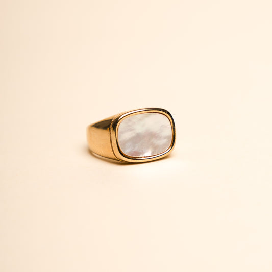 Urban Seashell Mermaid Ring | 18K gold plated