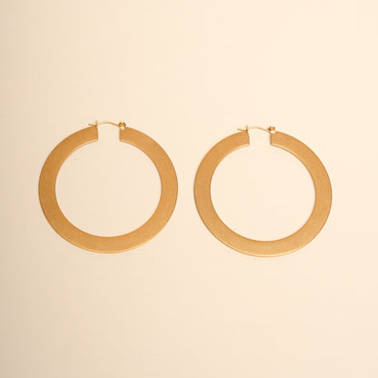 Black Latina Hoop Earring | Stainless steel