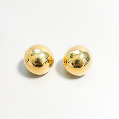 Nyota's sphere earring | 14K Gold plated