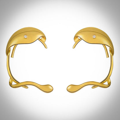 Avant-gardiste Earcuff gold 18K plated